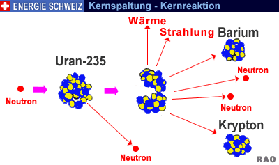 kernenergie in elektrische energie