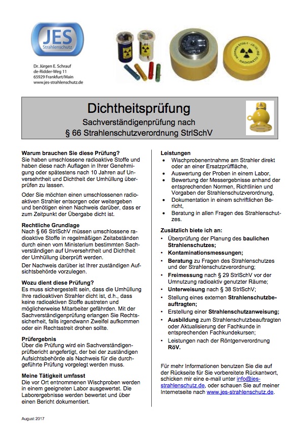 richtlinie im strahlenschutz